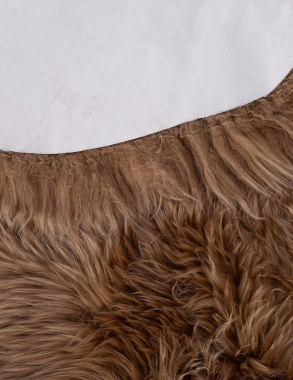 Овчина Sheepskin - Sheepskin 95x190 - рыжевато-коричневый