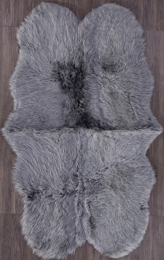 Овчина Sheepskin - Sheepskin 95x190 - светло серый