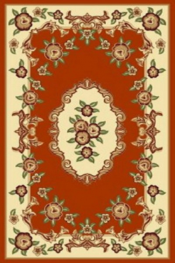PACIFIC CARVING - 0037 - RED / CREAM