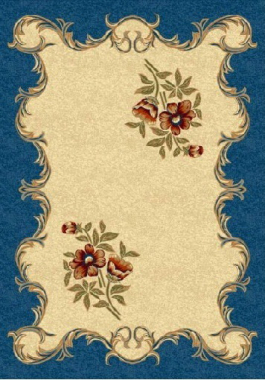 PACIFIC CARVING - 0250 - CREAM/NAVY