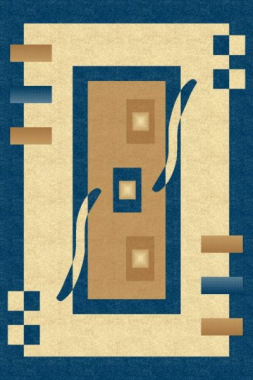 PACIFIC CARVING - 0287 - CREAM / NAVY