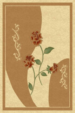 PACIFIC CARVING - 0337 - CREAM/DARKBEIGE