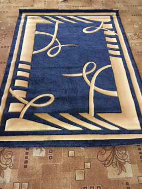 PACIFIC CARVING - 0513A - NAVY / D.BEIGE