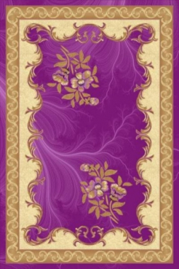 PACIFIC CARVING - 0514 - VIOLET / CREAM