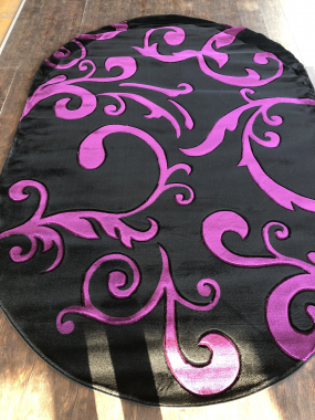 PACIFIC CARVING - 0522 - BLACK/FLAGRED