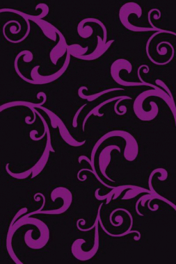 PACIFIC CARVING - 0522A - BLACK / VIOLET