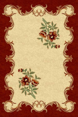 PACIFIC CARVING - 250 - CREAM/BORDO