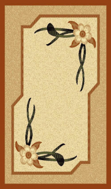 PACIFIC CARVING - 275 - CREAM/BEIGE