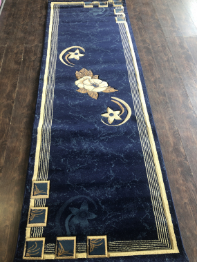 PACIFIC CARVING - 320 - NAVY / CREAM