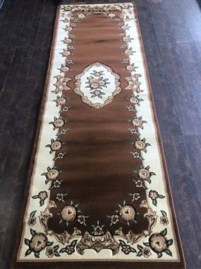 PACIFIC CARVING - 37 - BROWN / CREAM