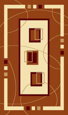 PACIFIC CARVING - 395 - RED/CREAM