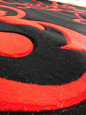 PACIFIC CARVING - 522 - BLACK / FLAG RED