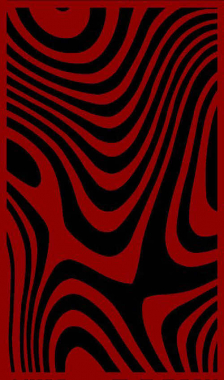 PACIFIC CARVING - 547 - FLAG RED/BLACK
