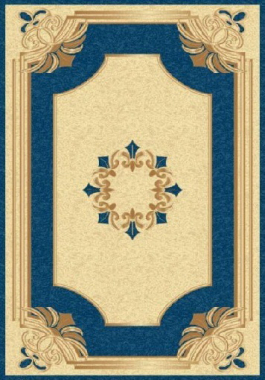PACIFIC CARVING - 58 - CREAM / NAVY
