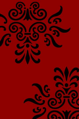 PACIFIC CARVING - 592 - FLAG RED / BLACK