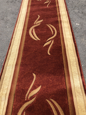 PACIFIC CARVING - 94 - CREAM/BORDEAUX