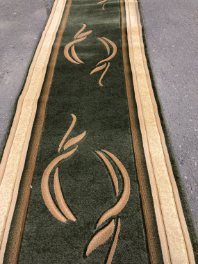 PACIFIC CARVING - 94 - CREAM/GREEN