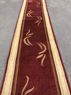 PACIFIC CARVING - 94 - CREAM/RED