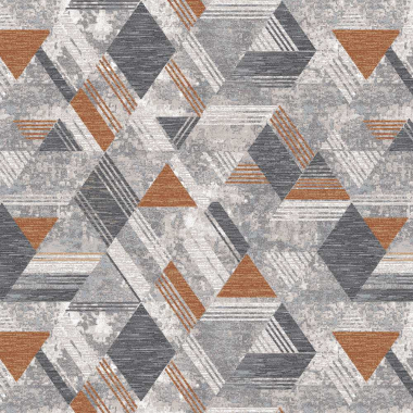 Рулоны обработанные Принт 6 цветов - БАРИ - Бежевый