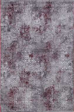 SATINE - S106B - KOYU GREY COKEN / RED