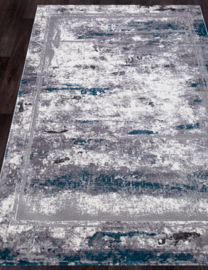 SATINE - S107B - KOYU GREY COKEN / BLUE
