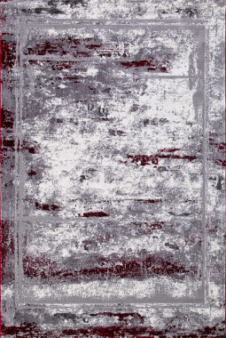 SATINE - S107B - KOYU GREY COKEN / RED