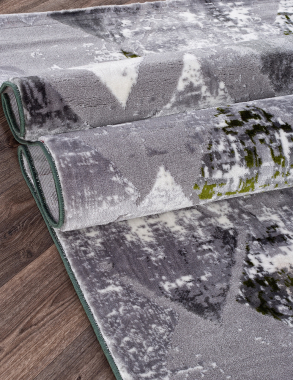 SATINE - S110B - KOYU GREY COKEN / GREEN