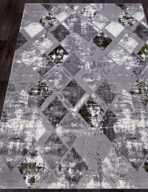 SATINE - S110B - KOYU GREY COKEN / GREEN