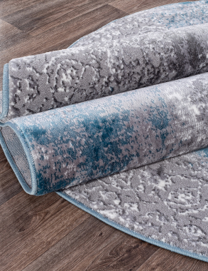 SATINE - S122A - KOYU GREY COKEN / BLUE