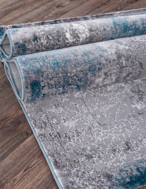 SATINE - S122A - KOYU GREY COKEN / BLUE