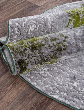 SATINE - S122A - KOYU GREY COKEN / GREEN