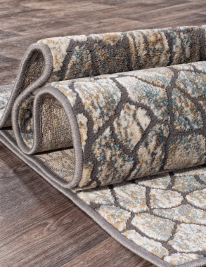 SERENITY - D765 - BEIGE-BLUE