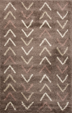 SHAGGY TREND - D704 - DARK BROWN