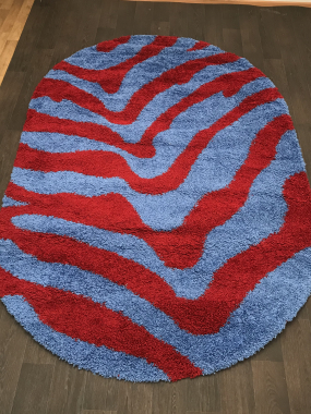 SHAGGY ULTRA - s604 - BLUE-RED