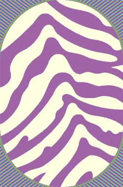 SHAGGY ULTRA - s604 - CREAM-LILAC