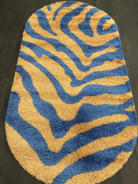 SHAGGY ULTRA - s604 - YELLOW-BLUE