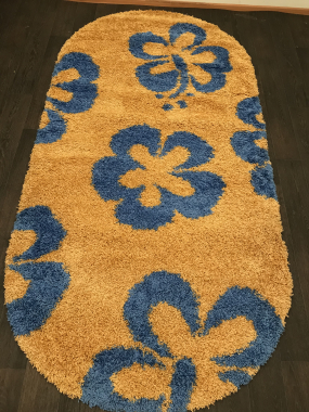 SHAGGY ULTRA - s605 - YELLOW-BLUE