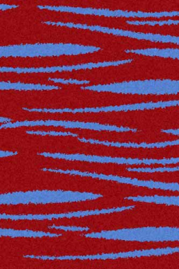 SHAGGY ULTRA - s608 - RED-BLUE
