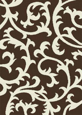 SHAGGY ULTRA - s627 - BROWN-CREAM