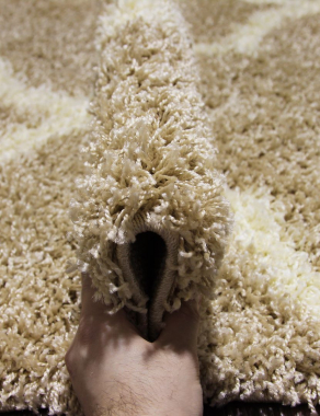 SHAGGY ULTRA - S693 - BEIGE-CREAM