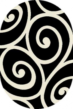 SHAGGY ULTRA - S696 - BLACK-CREAM