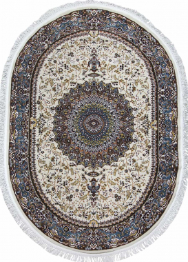 SHAHREZA - d205 - CREAM-BLUE