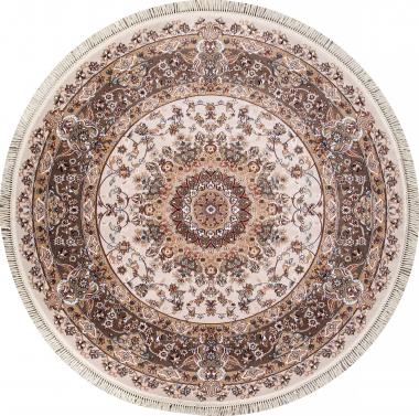 SHAHREZA - D206 - CREAM-BROWN