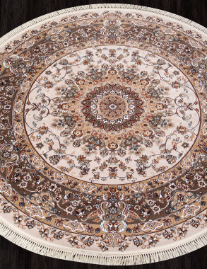 SHAHREZA - D206 - CREAM-BROWN