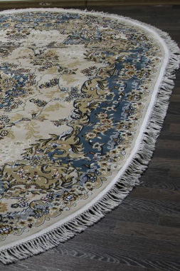SHAHREZA - d211 - CREAM-BLUE