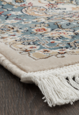 SHAHREZA - d211 - CREAM-BLUE