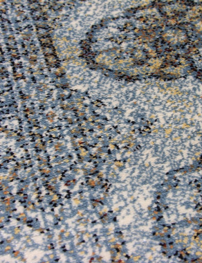 SHAHREZA - D471 - CREAM-BLUE
