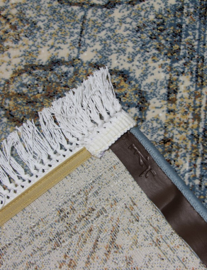 SHAHREZA - D471 - CREAM-BLUE
