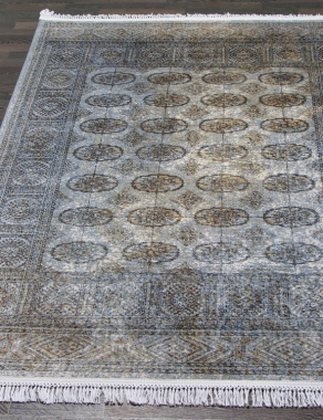 SHAHREZA - D471 - CREAM-BLUE