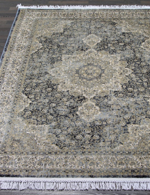 SHAHREZA - D474 - CREAM-BLUE